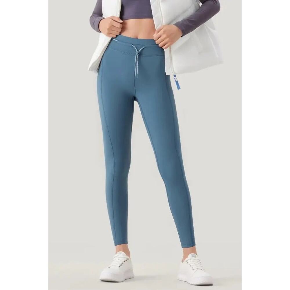 Beneunder Yun Blue Thermal High Waist Yoga Leggings XS NWT Clean Girl